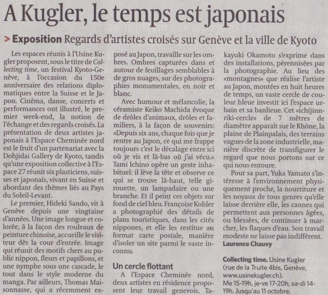 le temps collecting time