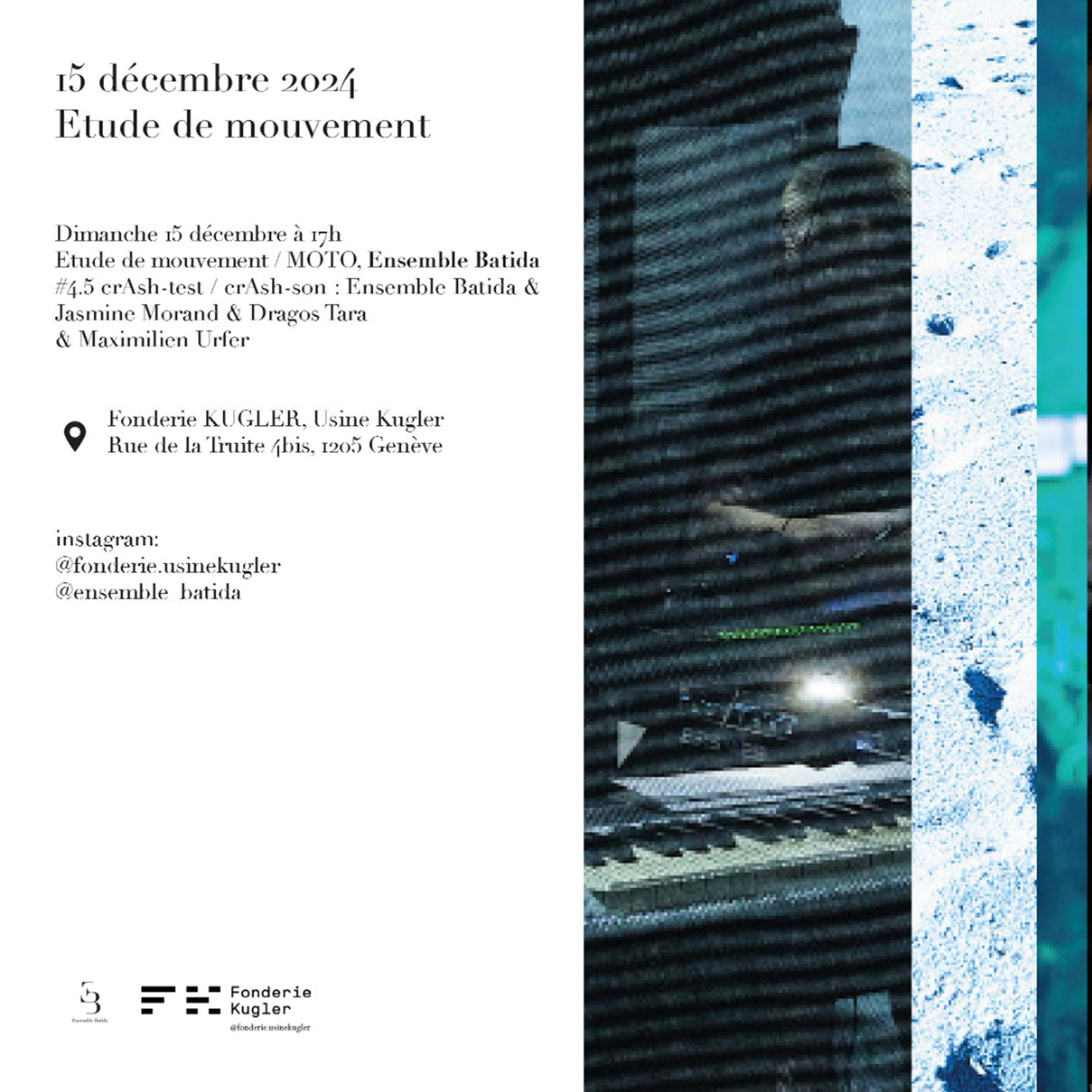 flyer square Batida Fonderie