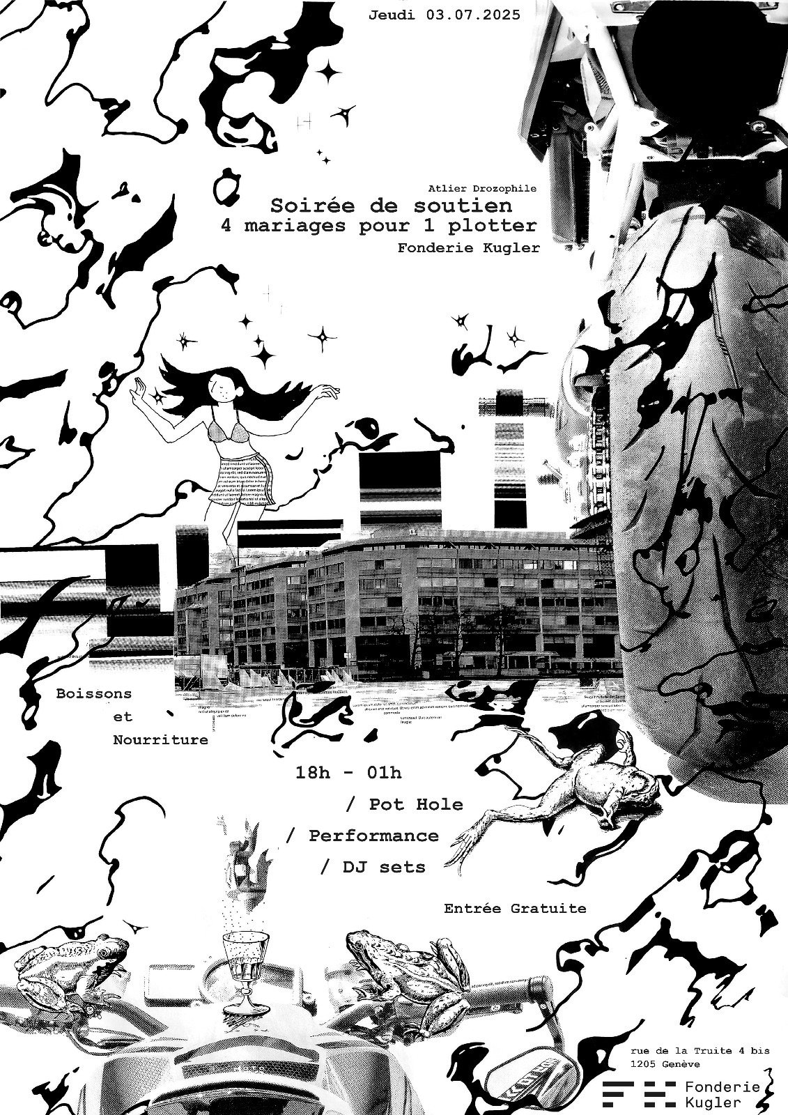 affiche drozophile A4